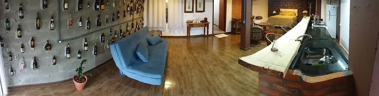 Проживание в семье Апартаменты Casa Marrom Do Chef Арарангуа