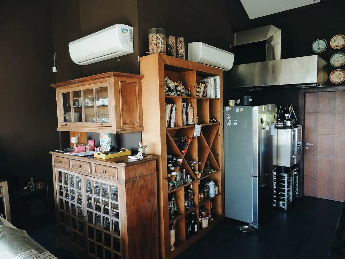 Апартаменты Casa Marrom Do Chef Арарангуа Проживание в семье